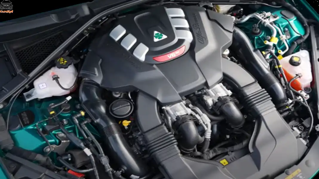 2.9-liter twin-turbocharged V6 engine