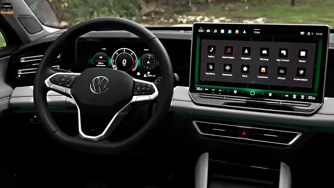 The technological features of the 2024 VW Tiguan