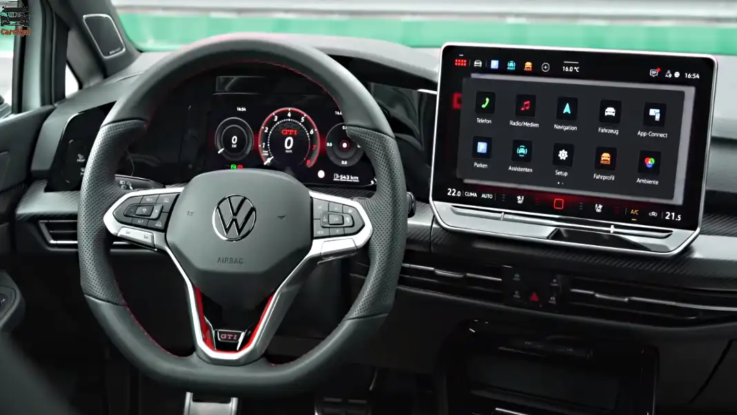 Advanced technology fitted to the 2024 VW Golf 8 GTI