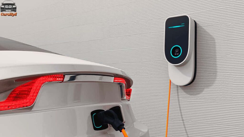 Electric car charging at home