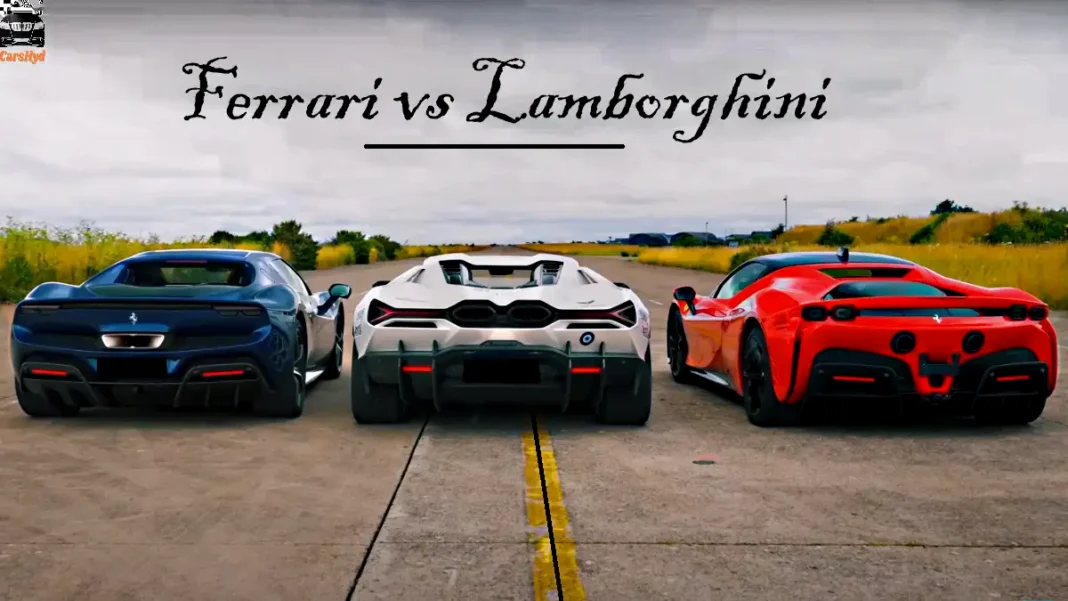 fastest Ferrari: Ferrari vs Lamborghini