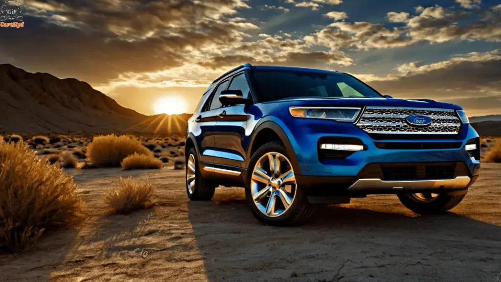 A midsize SUV the 2024 Ford Explorer