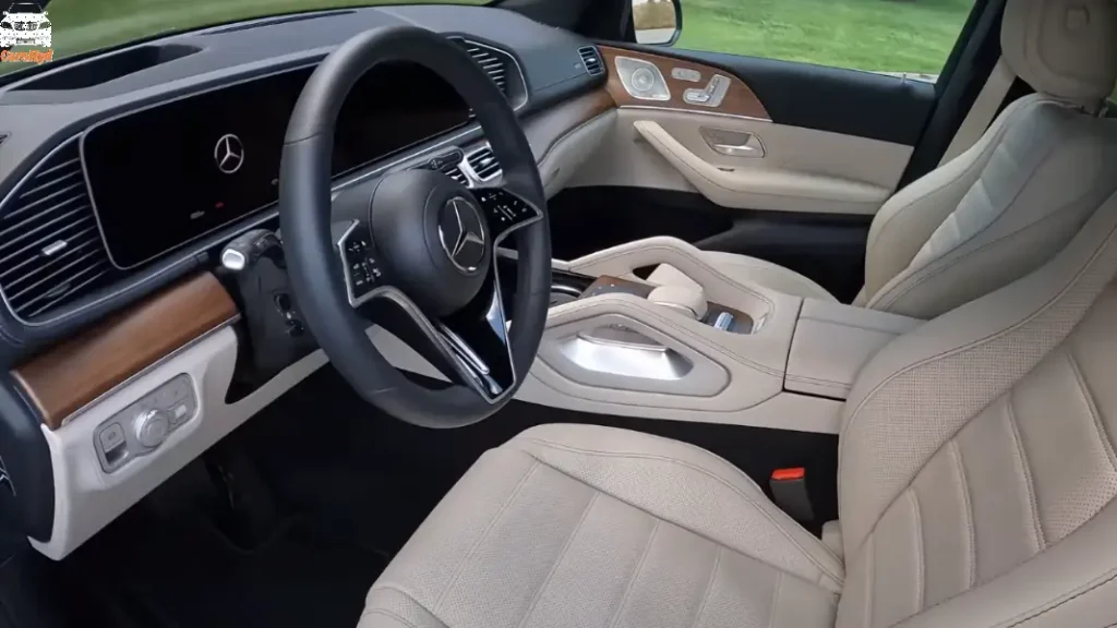 Comfort interior of the 2024 Mercedes-Benz GLE.