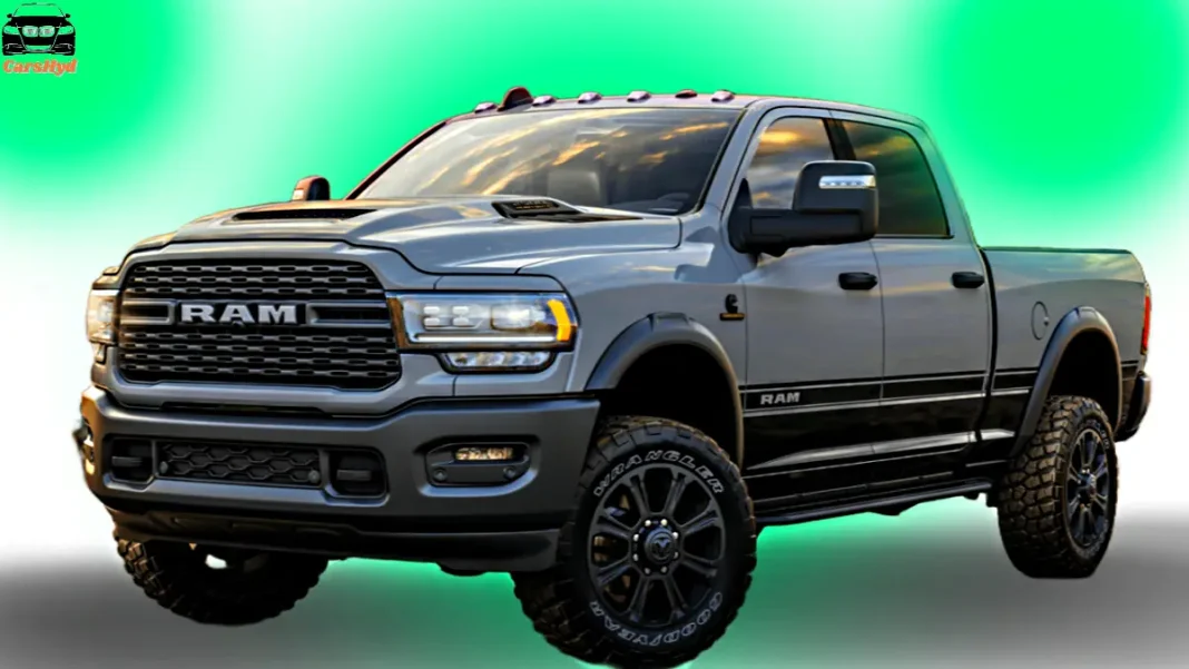 the 2024 Ram HD Trucks Lunar Editions.