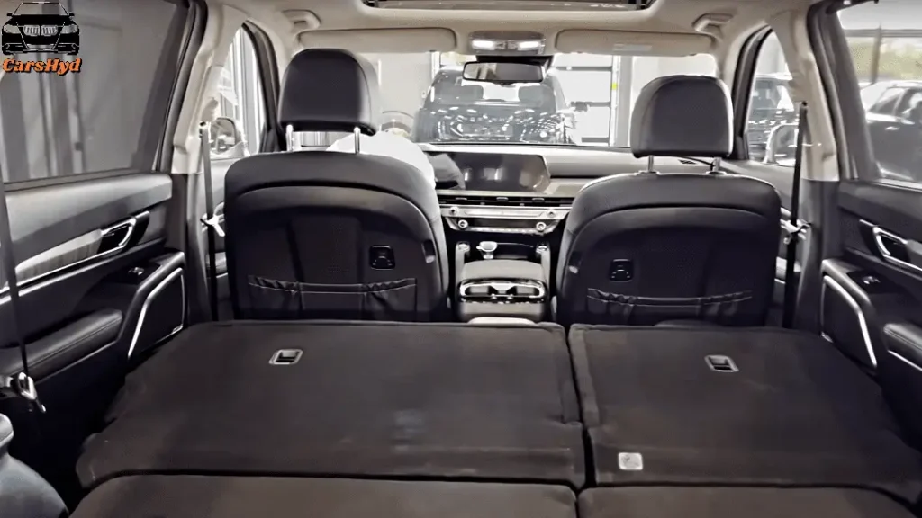 the Kia Telluride interior