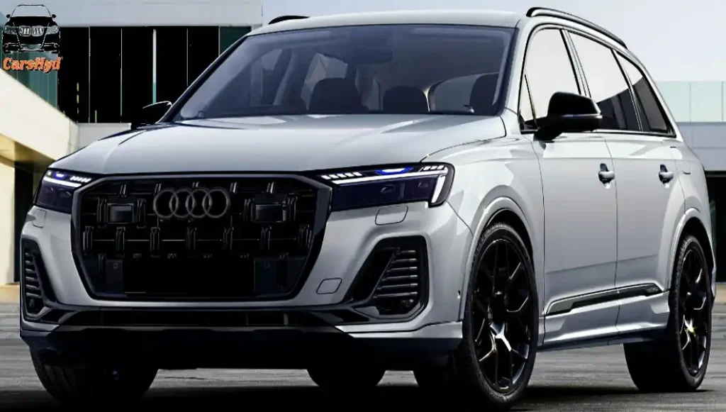 Audi Q7 TFSI e, a luxury SUV with a modern look.