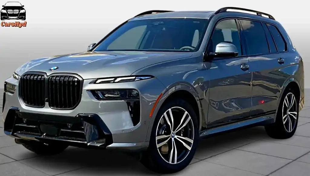 BMW X7 xDrive40i, a 3-row luxury SUV displaying its sophisticated design and elegant lines.