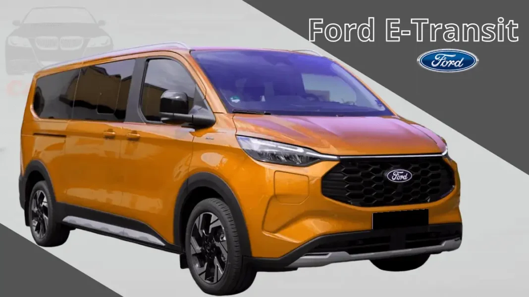 Ford E-Transit an Electric utility van