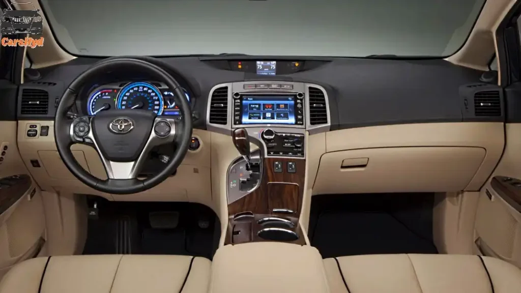 Interior of the best Toyota Venza SUV of the years 2009-2015