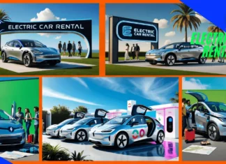 How to Select the Perfect Electric Car Rental for Your Travel Needs Happy travelers loading luggage into an electric car rentals