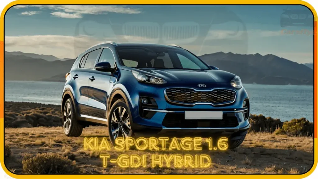 2024 Kia Sportage 1.6 T-GDi Hybrid driving on a mountainous road.