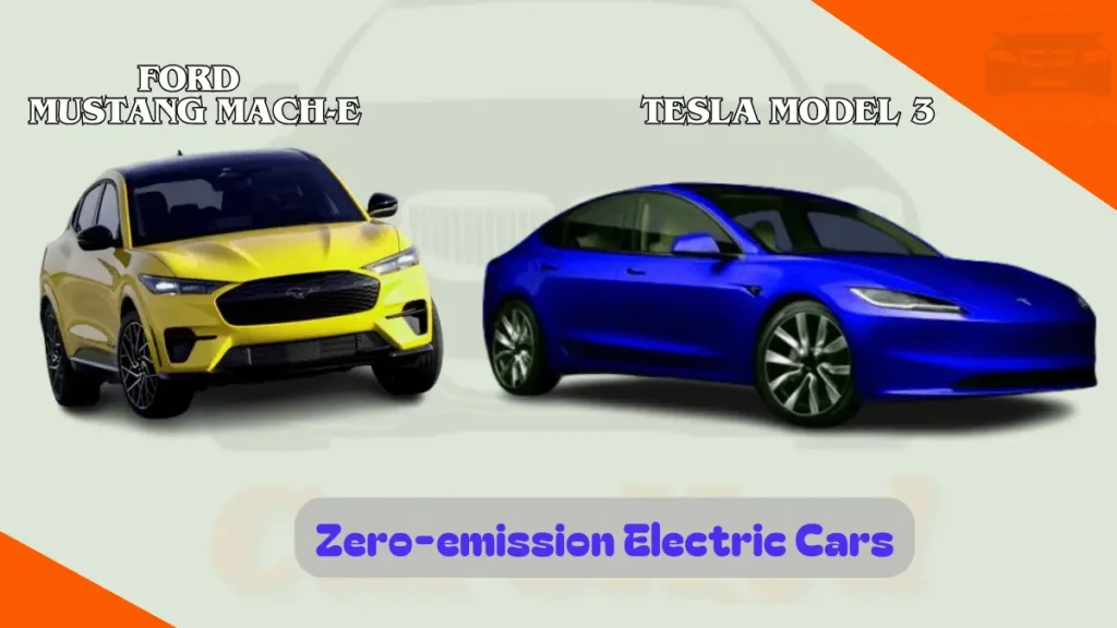 Electric cars zero emission.