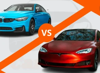 Compare Cars: Best Models and Expert Insights Compare Cars: Tesla Model 3 and BMW S3 side by side with a neutral background.