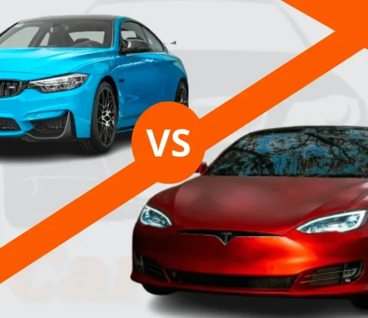 Compare Cars: Best Models and Expert Insights Compare Cars: Tesla Model 3 and BMW S3 side by side with a neutral background.