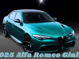 New 2025 Alfa Romeo Giulia the turbocharged passion car 2025 Alfa Romeo Giulia Tributo Italiano rear profile