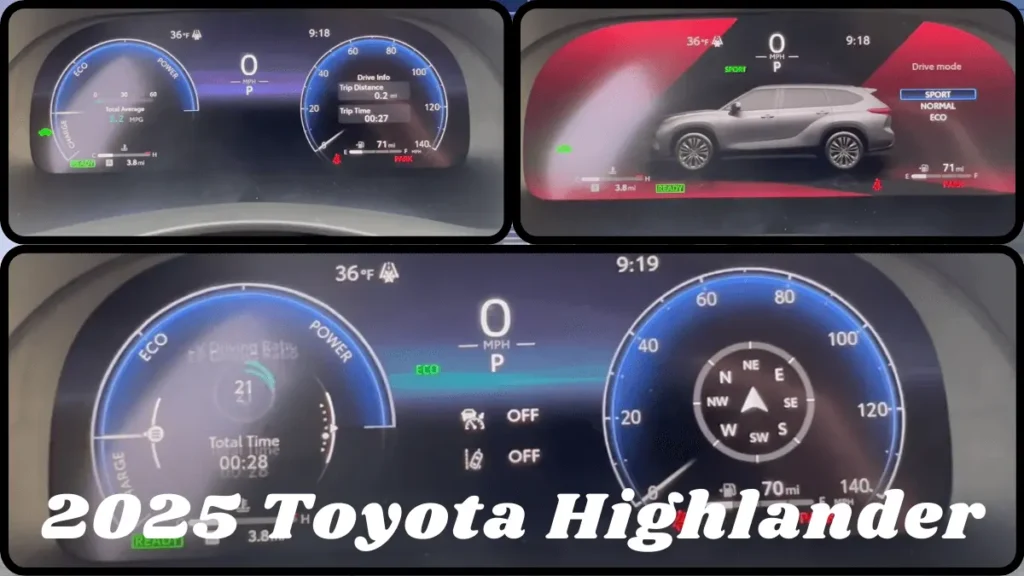 2025 Toyota Highlander hybrid Performance