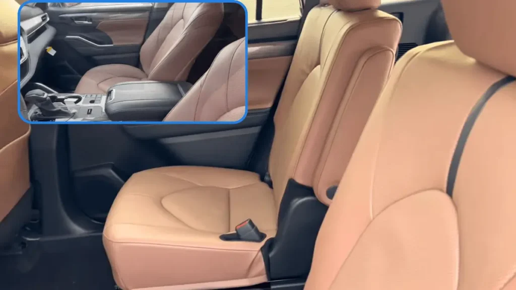 Interior, Comfort, and Cargo of the 2025 Toyota Highlander