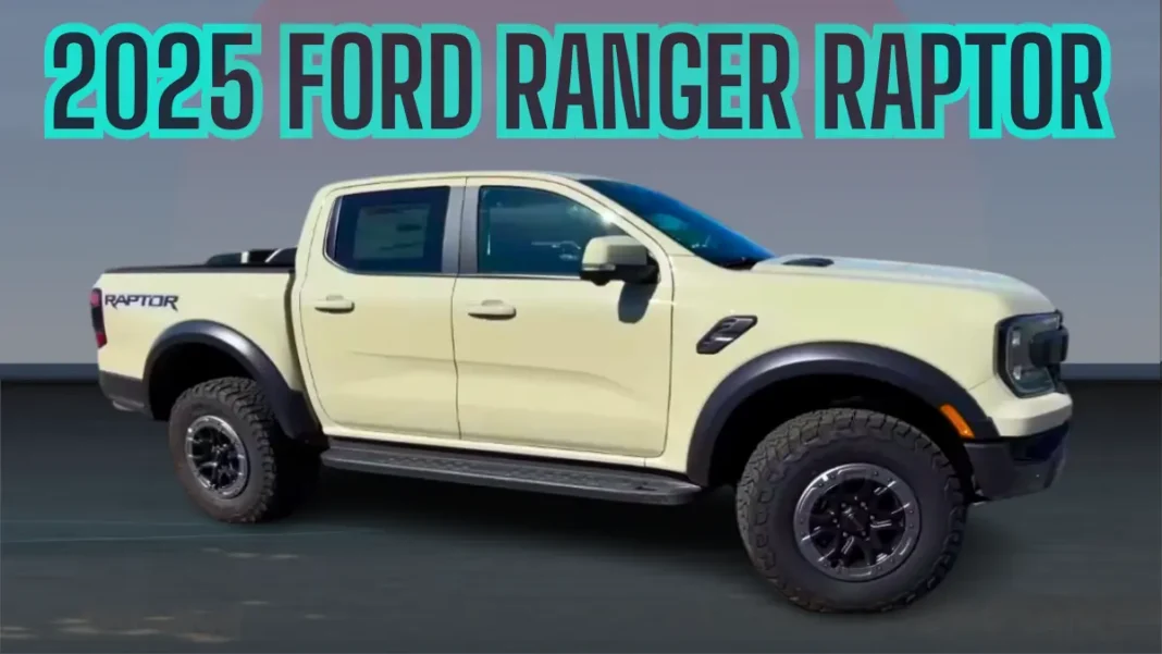 2025 FORD RANGER RAPTOR (1) The 2025 Ford Ranger Raptor