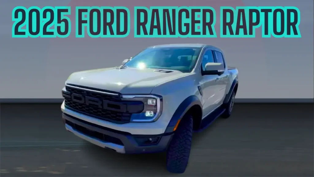 2025 FORD RANGER RAPTOR: Exterior Design