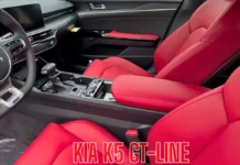 The 2025 Kia K5 GT-Line Red Interior: A Sporty Cabin That Turns Heads view photo 2025 Kia K5 GT-Line Red Interior: A Sporty Cabin That Turns Heads