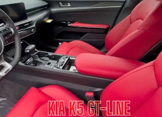 The 2025 Kia K5 GT-Line Red Interior: A Sporty Cabin That Turns Heads view photo 2025 Kia K5 GT-Line Red Interior: A Sporty Cabin That Turns Heads