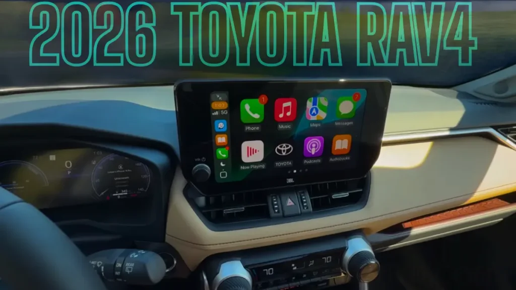 New 2026 Toyota RAV4 interior