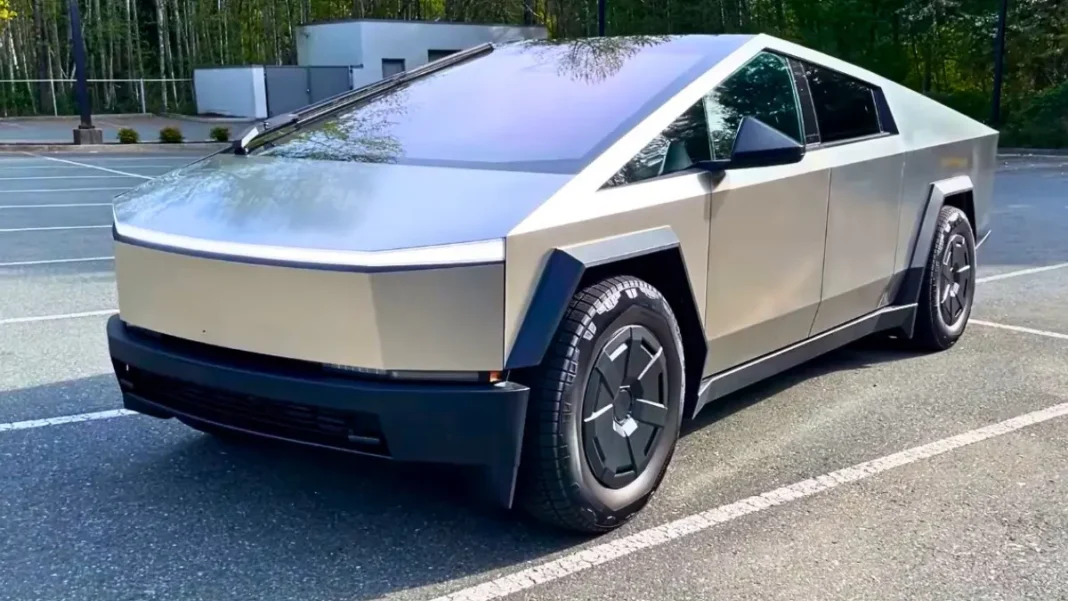 Tesla Cybertruck interior