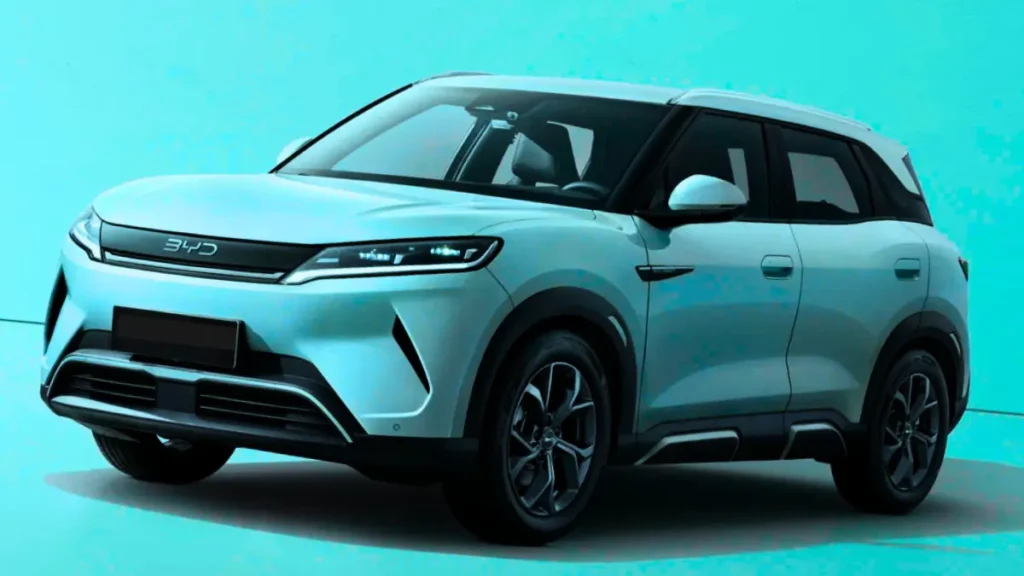 BYD electric vehicle modern