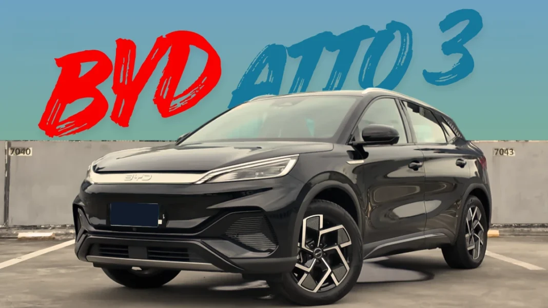 byd atto 3 electric suv byd atto 3 electric suv