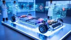 Automotive technology products to invest in 2025 including EV batteries, sensors, and vehicle software