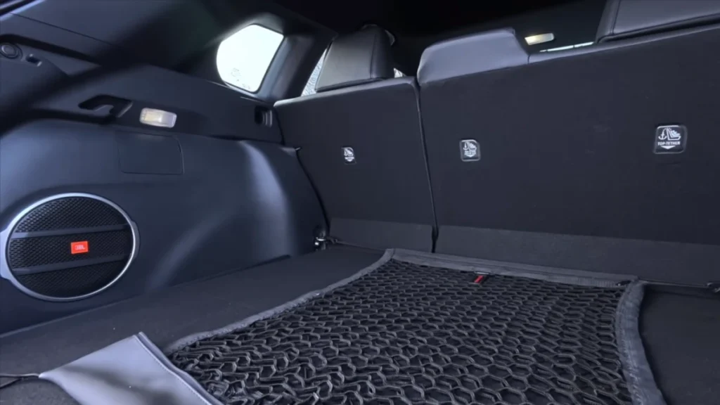 2026 Corolla Cross Hybrid Cargo space