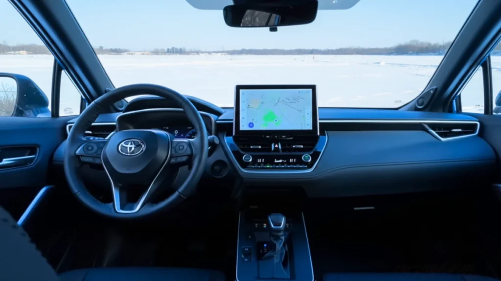 2026 Corolla Cross Hybrid Interior