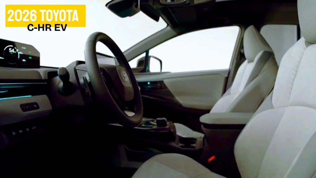 2026 Toyota C-HR cabin