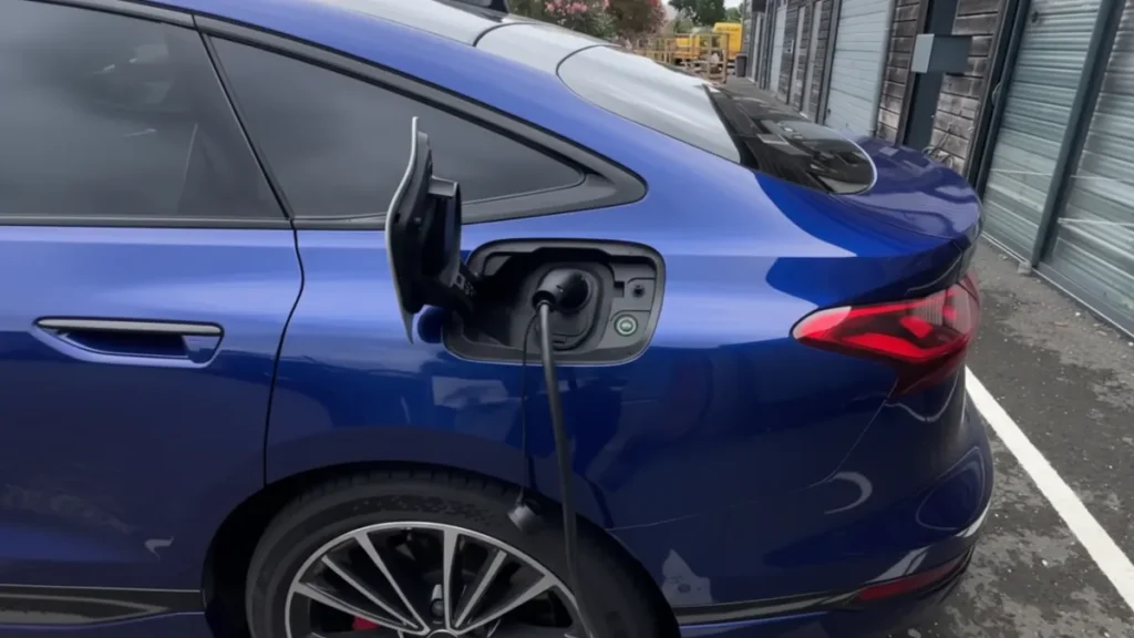 Charging the 2027 Audi A6 Sportback e-tron in the United States