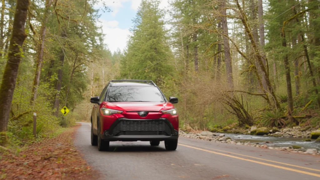 driver impression Toyota Corolla Cross hybrid