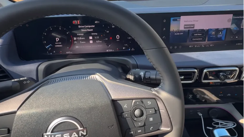 Dual 12.3-inch displays