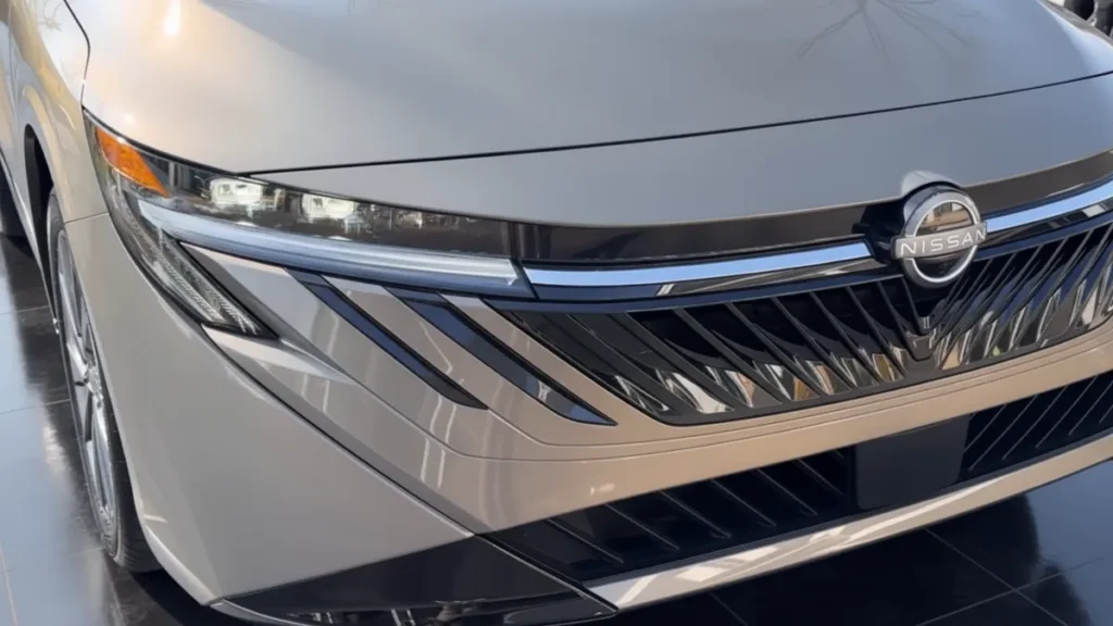 The Sentra's V-motion grille and full LED lighting