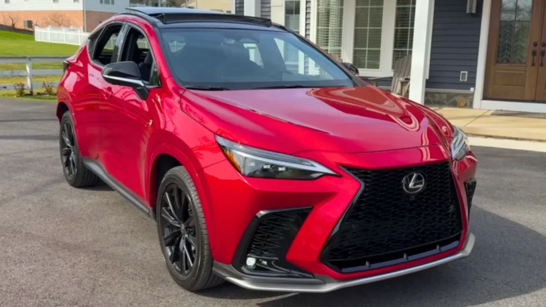 The 2026 Lexus NX 350h F-Sport