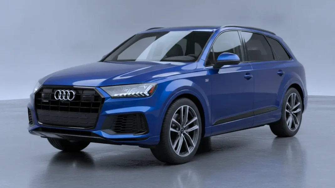 the 2025 Audi SQ7 specs in room