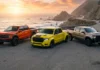 2027 Ram 1500 Rumble Bee vs Ford F-150 Raptor & Chevy Silverado ZR2: The Ultimate Performance Truck Breakdown 2027 Ram 1500 Rumble Bee street truck parked alongside Ford F-150 Raptor and Chevy Silverado ZR2