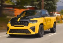 2027 Ram 1500 Rumble Bee Design: Pure Street Muscle 2027 Ram 1500 Rumble Bee Design: Aero, Stance & Street Specs