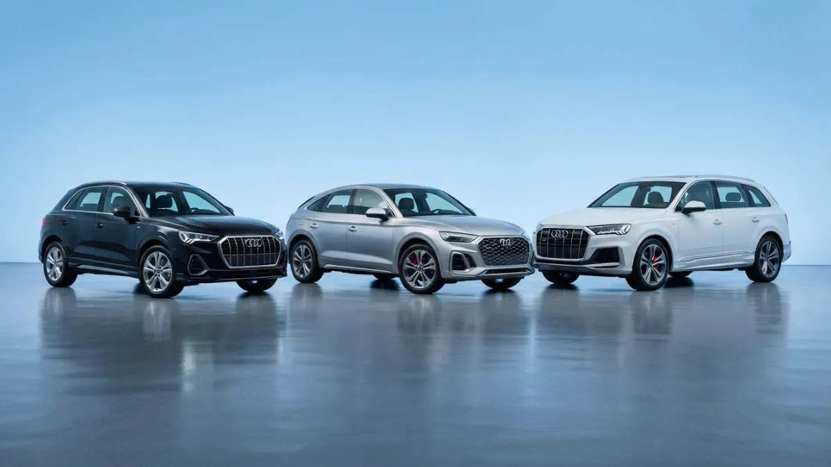 Audi SUVs including compact, midsize and large luxury SUV models